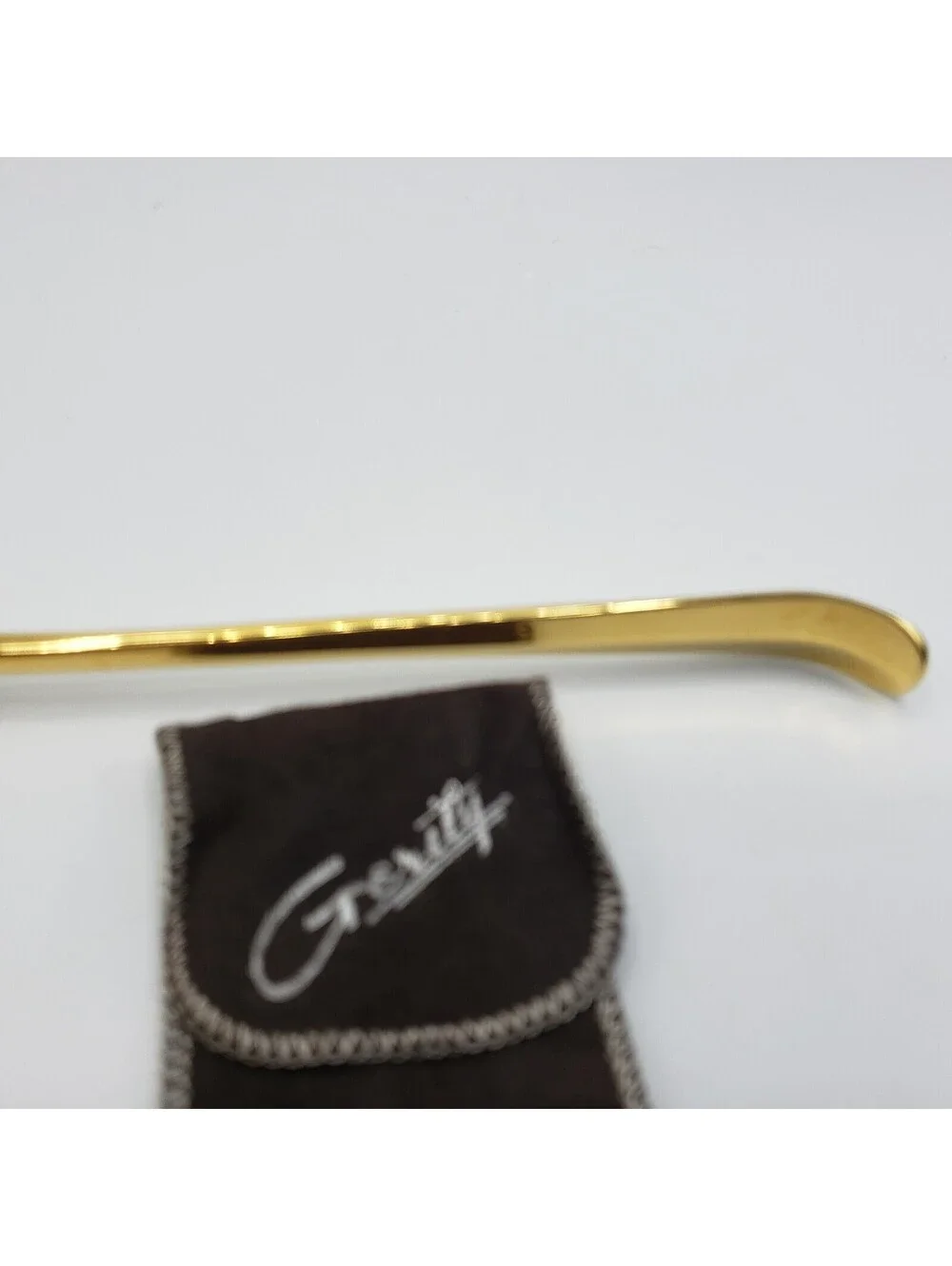 Vintage Gerity Candle Snuffer 24K Gold Plated in Box with Protective Cloth Bag
